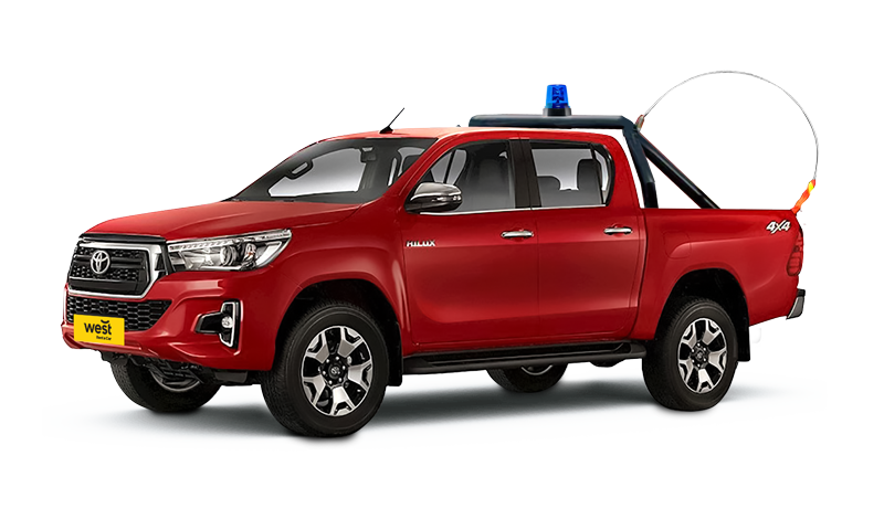TOYOTA HILUX 2.4 TM 4X4 / EQP. MINERO